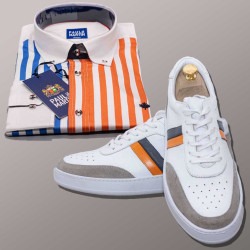 Pack Chemise Lifestyle et Sneakers White Tennis