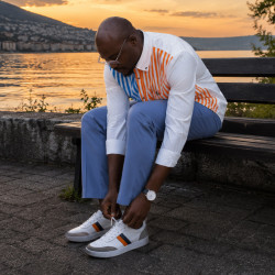 Pack Chemise Lifestyle et Sneakers White Tennis
