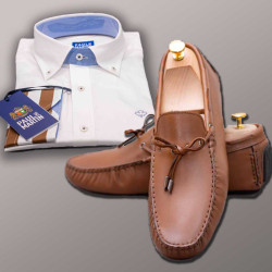 Pack Mocassin bateau+ chemise