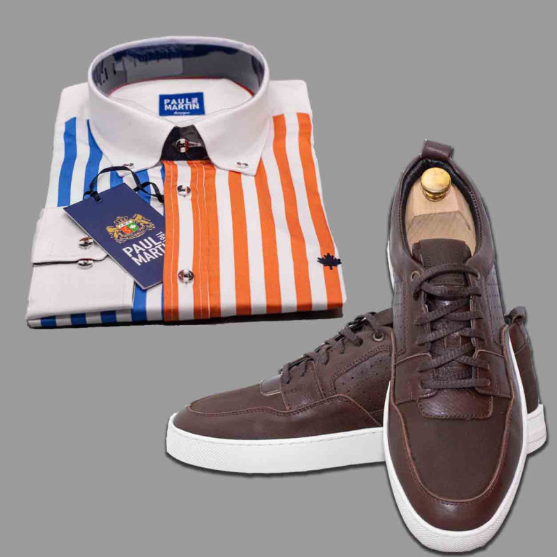 Pack Chemise Lifestyle et Sneakers Negrato